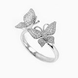 Diamond Ring Butterfly Shape - MIUR ART